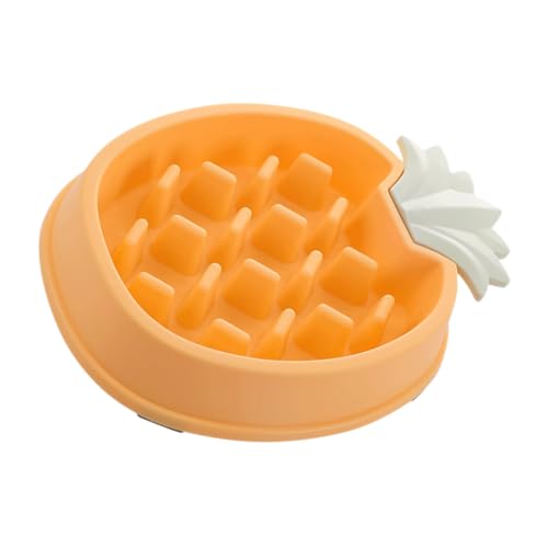 INOOMP Pineapple Geformter Slow Feeder Napf für Hunde und Katzen Anti schling Napf zur Gewichtsregulierung Leichter Leicht zu Reinigender Futternapf für Langsames Fressen Geeignet für INOOMP Pineapple Geformter Slow Feeder Napf für Hunde und Katzen Anti schling Napf zur Gewichtsregulierung Leichter Leicht zu Reinigender Futternapf für Langsames Fressen Geeignet für von INOOMP
