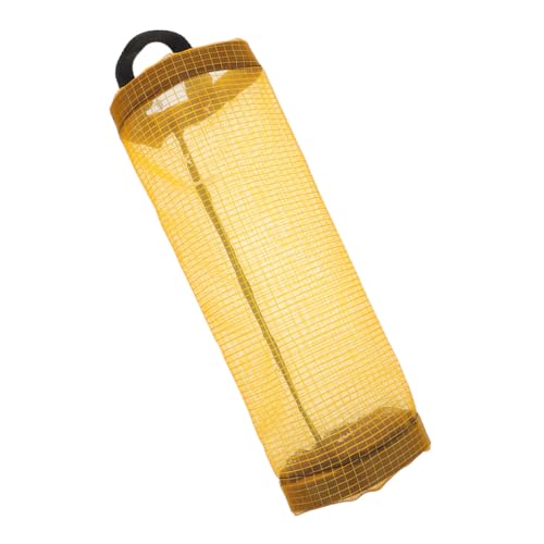 INOOMP Plastiktütenhalter Hängend aus Hochwertigem Polyester Wandmontage Organizer für Einkaufstüten Wiederverwendbarer Aufbewahrungsbeutel mit Griff Platzsparend für Küche und Haushalt von INOOMP