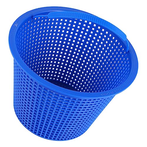 INOOMP Pool Filterkorb für Schwimmbäder Verbesserte Blaue Filterkorb mit Praktischem Design für Effektive von Haaren Blättern und Schmutz im Pool für Pumpen und Zubehör von INOOMP