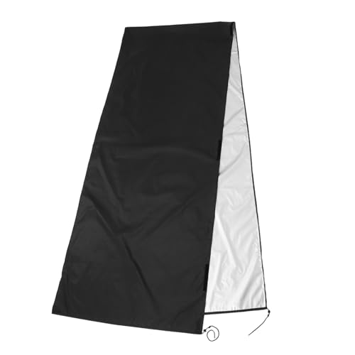 INOOMP Poolrollenabdeckung Abdeckung für Poolausrüstung Balkonabdeckung Pool Winterabdeckung Plane für den Pool Spa-Abdeckung Poolabdeckungsschutz 210d Oxford-Stoff Black von INOOMP