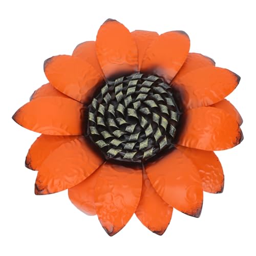 INOOMP Realistische Wanddeko Blume Simulierte Blumen Hängend Leichtes Garten Wohnraumdekor Modernes Design Farbintensiv für Innen Außenbereich von INOOMP