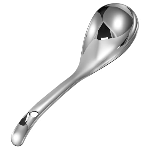 INOOMP Reislöffel Robuste Suppenkelle für Restaurant Zuhause Hitzebeständig Leicht für Reis Brei Perfektes für Freunde von INOOMP