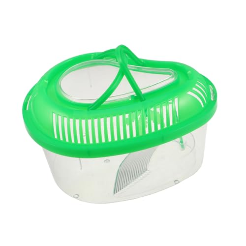 INOOMP Reptil Terrarien Käfig Schlange Zucht Box Schraffur Fisch Tank Schildkröte Aquarium Für Garnelen Grün von INOOMP