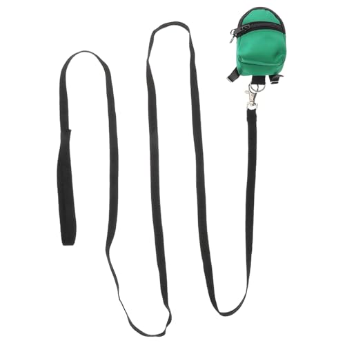 INOOMP Reptilienrucksack mit Verstellbarem Geschirr und Leine Leichtes Outdoor Hundegeschirr für Kleine Reptilien Wie Bartagamen und Eidechsen Komfortabel und Strapazierfähig für und von INOOMP