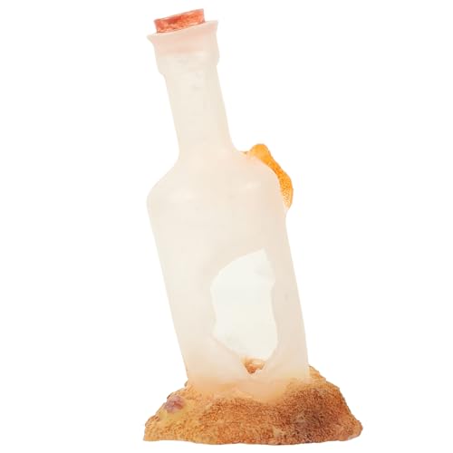 INOOMP Resin Aquarium Flaschenfigur Dekor mit Simuliertem Korallenriff Wasserfreundliche Fischhöhle Künstliche Aquariendekoration für Wohnräume und Büros Detailreiche Flaschenornamente INOOMP Resin Aquarium Flaschenfigur Dekor mit Simuliertem Korallenriff Wasserfreundliche Fischhöhle Künstliche Aquariendekoration für Wohnräume und Büros Detailreiche Flaschenornamente von INOOMP