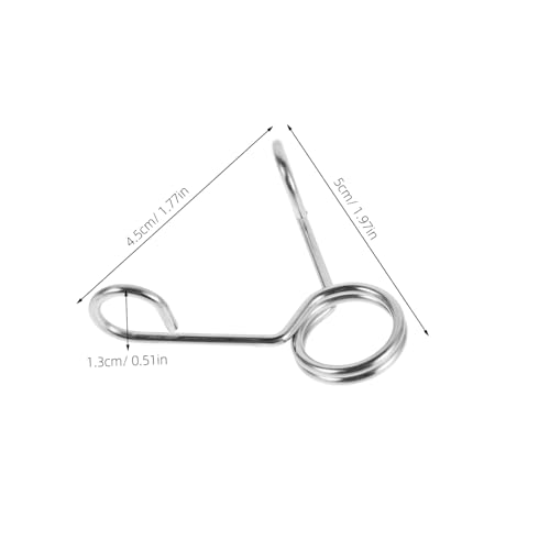 INOOMP Robuste Federclips für Automatische Bubble Tea und Kaffee Becher Versiegelungsmaschinen Kompatibel Langlebig Einfache Bedienung Zuverlässiger Halt für Luftdichte Versiegelung von INOOMP