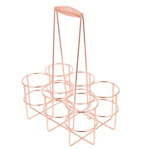 INOOMP Robuster Tragbarer Bierflaschenhalter aus Premium Metall Bruchfest und Langlebig mit Glatten Kanten für Bar Ktv und Zuhause Großer Flaschenträger für Sicheren Transport und INOOMP Robuster Tragbarer Bierflaschenhalter aus Premium Metall Bruchfest und Langlebig mit Glatten Kanten für Bar Ktv und Zuhause Großer Flaschenträger für Sicheren Transport und von INOOMP