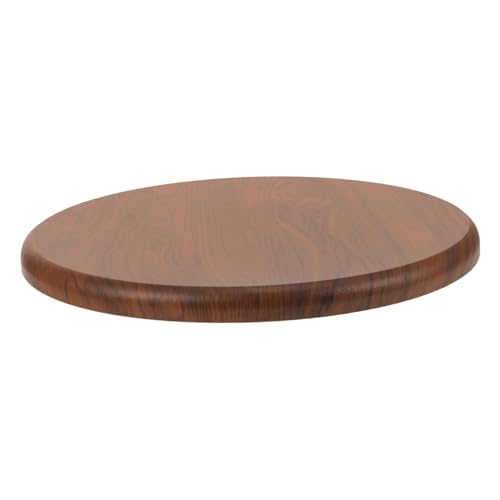 INOOMP Runder Holzhocker Sitz Design aus Massivem Holz und Langlebig Ersatz für Barhocker und Stühle Einfache Installation und Natürliche von INOOMP