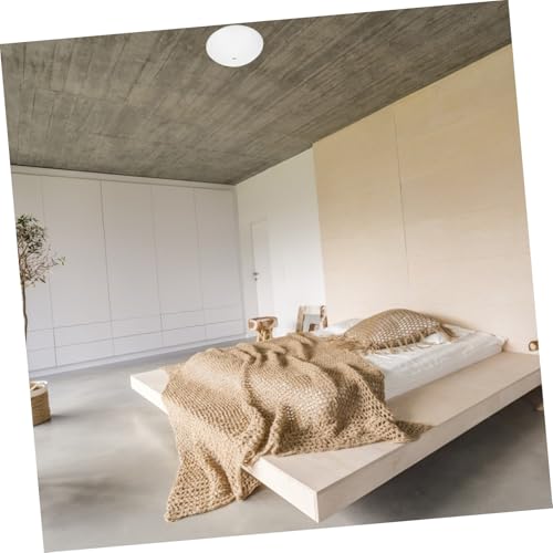 INOOMP Runder Kunststoff lampenschirm mit Loch Deckenleuchte Abdeckung Langlebig und Einfach zu Montieren Schnelle Lampenwechsel Ersatz für Sensor deckenlampen für Schlafzimmer und von INOOMP