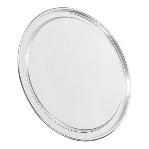 INOOMP Runder Pizzablechdeckel aus Langlebiger Aluminiumlegierung Antihaftbeschichtet Hitzebeständig für Pizzaformen für Gasgrill und Ofenbacken Gleichmäßige Wärmeverteilung INOOMP Runder Pizzablechdeckel aus Langlebiger Aluminiumlegierung Antihaftbeschichtet Hitzebeständig für Pizzaformen für Gasgrill und Ofenbacken Gleichmäßige Wärmeverteilung von INOOMP