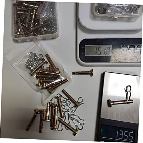 INOOMP Scherstifte und Splinte für Schneefräsen Ersatzteile Robust Langlebig Kompatibel Schneeräumer Zubehör Sichere Befestigung Einfacher Austausch von INOOMP