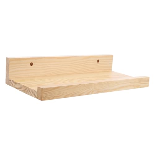 INOOMP Schweberegal aus Massivem Holz Platzsparendes Wandregal mit Hoher Tragfähigkeit Vielseitig für Schlafzimmer Bad und Wohnzimmer zur Dekoration und Aufbewahrung Kleiner Gegenstände INOOMP Schweberegal aus Massivem Holz Platzsparendes Wandregal mit Hoher Tragfähigkeit Vielseitig für Schlafzimmer Bad und Wohnzimmer zur Dekoration und Aufbewahrung Kleiner Gegenstände von INOOMP