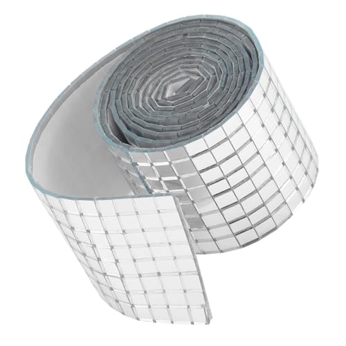INOOMP Selbstklebende Spiegel Mosaiksteine DIY Wanddeko Silber Glasfaser Fliesen für Bad Küche Ktv Kreative Langlebige Stilvolle Wandaufkleber mit Robustem Verschleißfestem Material INOOMP Selbstklebende Spiegel Mosaiksteine DIY Wanddeko Silber Glasfaser Fliesen für Bad Küche Ktv Kreative Langlebige Stilvolle Wandaufkleber mit Robustem Verschleißfestem Material von INOOMP
