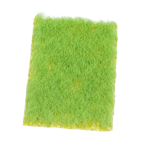 INOOMP Simuliertes Grasmodell Kunstrasen Gamer Grasmodell Landschaftsmaterialien Modellgras Miniaturlandschaft Miniaturgras Nylon von INOOMP
