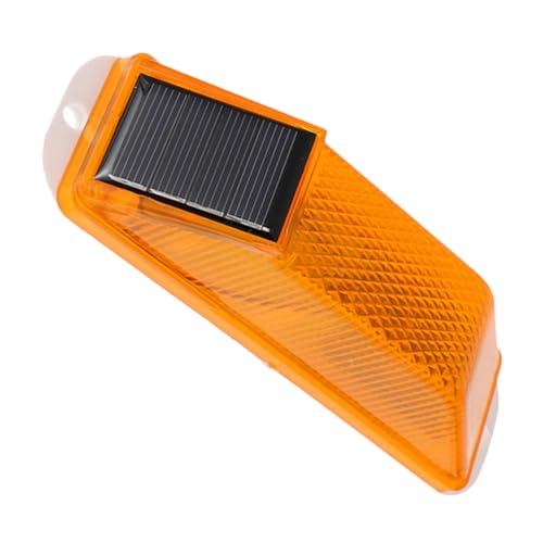 INOOMP Solar Warnleuchte Gelb Solarbetrieben Außen Solarlampe für Garten Zaun mit Nachtblinkfunktion Langlebig und Sichtbar Sicherheitslicht für Terrasse Patio INOOMP Solar Warnleuchte Gelb Solarbetrieben Außen Solarlampe für Garten Zaun mit Nachtblinkfunktion Langlebig und Sichtbar Sicherheitslicht für Terrasse Patio von INOOMP