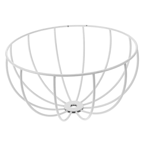 INOOMP Stabiler DIY Lampenschirmhalter Ø Retro Lampenschirmrahmen für Tischlampen und Kronleuchter Einfache Montage Langlebiger Lampenschirmständer für Kreative Beleuchtung und Heimdeko von INOOMP