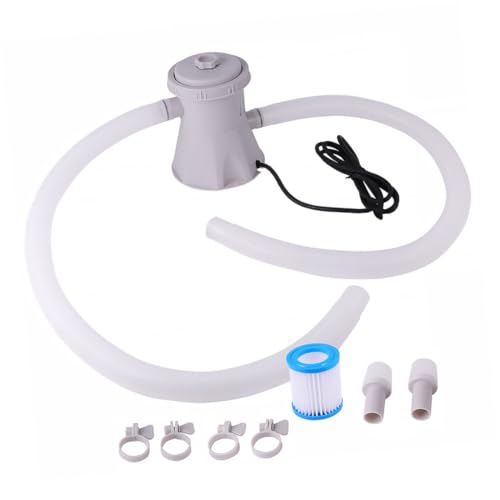 INOOMP Swimming Pool Filterpumpe Gallonen Wasserpumpe Elektrische Kunststoff Pumpe Handlich Leicht zur Poolreinigung für Sauberes Wasser Einfach zu Montieren Warten Geeignet für INOOMP Swimming Pool Filterpumpe Gallonen Wasserpumpe Elektrische Kunststoff Pumpe Handlich Leicht zur Poolreinigung für Sauberes Wasser Einfach zu Montieren Warten Geeignet für von INOOMP