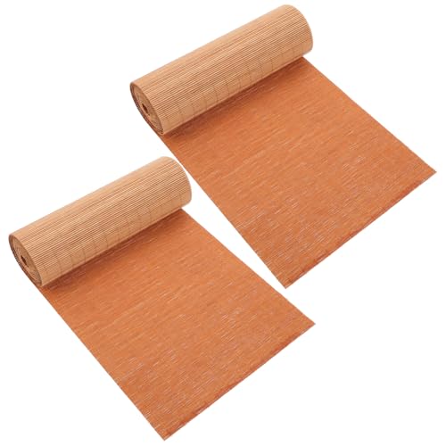 INOOMP Table Runner Zuschneidbar Natürliche Tischdeko Hitzebeständig Wasserabweisend für Wohnzimmer Esszimmer Innen Außen von INOOMP