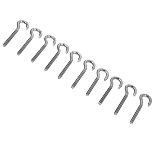 INOOMP Teiliges Edelstahl Schraubösen Ringschrauben Schwerlast Haken Rostfrei Langlebig Vielseitig für Heimwerker Basteln und Aufhängung INOOMP Teiliges Edelstahl Schraubösen Ringschrauben Schwerlast Haken Rostfrei Langlebig Vielseitig für Heimwerker Basteln und Aufhängung von INOOMP