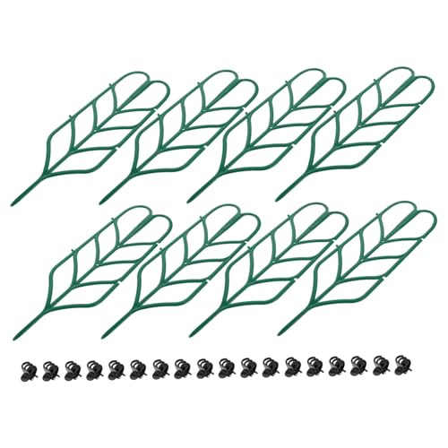 INOOMP Teiliges Pflanzenstützset aus Wetterfestem Kunststoff Verstellbare Klammern für Orchideen und Kletterpflanzen Garten-rankhilfe für Topfpflanzen Sanfte Stützclips für Innen INOOMP Teiliges Pflanzenstützset aus Wetterfestem Kunststoff Verstellbare Klammern für Orchideen und Kletterpflanzen Garten-rankhilfe für Topfpflanzen Sanfte Stützclips für Innen von INOOMP