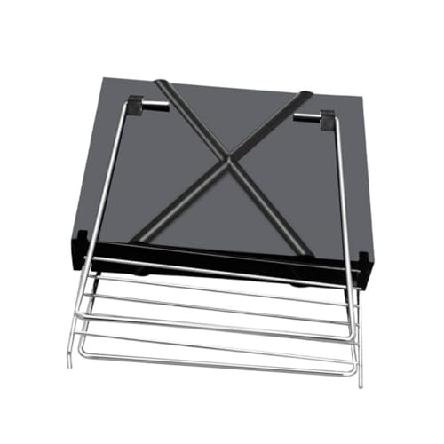 INOOMP Tragbarer Klappbarer Camping Grill aus Edelstahl Leichter Faltbarer Holzkohlegrill für Outdoor Barbecue Einfacher Aufbau für Picknick Wandern Lagerfeuer und Gartenfest INOOMP Tragbarer Klappbarer Camping Grill aus Edelstahl Leichter Faltbarer Holzkohlegrill für Outdoor Barbecue Einfacher Aufbau für Picknick Wandern Lagerfeuer und Gartenfest von INOOMP