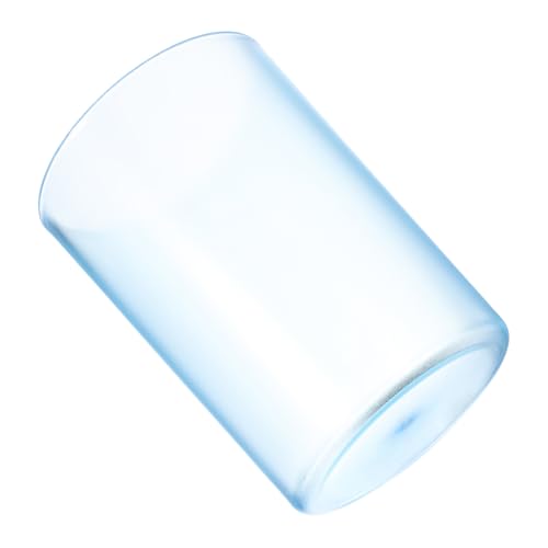 INOOMP Transparenter Zahnbürstenbecher aus Hochdichtem Langlebiger Trinkbecher für Erwachsene und Sicher Verschleißfest und Vielseitig Einsetzbar von INOOMP