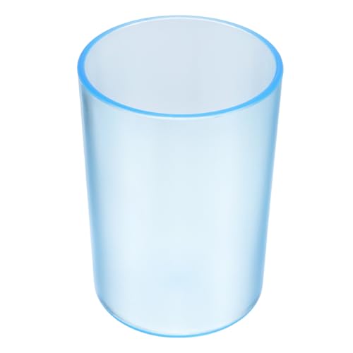 INOOMP Transparenter Zahnputzbecher aus Stabilem Multifunktionaler Mundspülbecher für Erwachsene und Junge Mädchen Moderner Trinkbecher mit Elegantem Design Sicher und Langlebig Bpa Frei von INOOMP