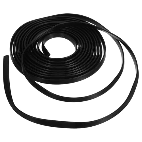INOOMP U Förmiger PVC Kantenschutz Türkante Schutzleiste Flexibel Zuschneidbar für Auto Fenster Fensterdichtung Schwarzer U Profile Edge Guard Seal Strip von INOOMP