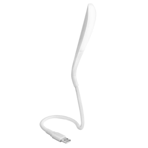 INOOMP USB LED Leselampe Flexibel Dimmbar Augenschutz USB Nachttischlampe Tragbar für Laptop PC Reise Schlafzimmer Beleuchtung von INOOMP