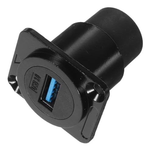 INOOMP USB Panel Mount Adapter Bi direktional PC Gehäuse Kratzfest UV beständig Einbaubuchse für Zuverlässige Datenverbindung ohne Werkzeug Einfache Montage INOOMP USB Panel Mount Adapter Bi direktional PC Gehäuse Kratzfest UV beständig Einbaubuchse für Zuverlässige Datenverbindung ohne Werkzeug Einfache Montage von INOOMP