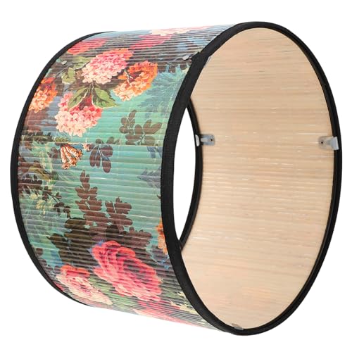 INOOMP Vintage Lampenschirm aus Holz und Metall Stabiles Langlebiges Material Dekorative Lichtabdeckung für Deckenlampen Blendfrei und Augenschonend für Wohn Schlafzimmer INOOMP Vintage Lampenschirm aus Holz und Metall Stabiles Langlebiges Material Dekorative Lichtabdeckung für Deckenlampen Blendfrei und Augenschonend für Wohn Schlafzimmer von INOOMP