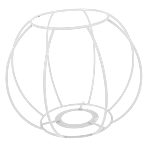 INOOMP Vintage Metall Lampenschirm Rahmen Stabiles DIY Lampenschirm Gestell für Tisch Deckenleuchten aus Robustem Metall Einfach zu Montieren Langsam und Formbeständig INOOMP Vintage Metall Lampenschirm Rahmen Stabiles DIY Lampenschirm Gestell für Tisch Deckenleuchten aus Robustem Metall Einfach zu Montieren Langsam und Formbeständig von INOOMP