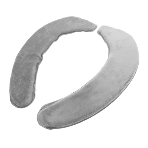 INOOMP Waschbarer Toilettensitzbezug aus Flanell Weiche Dicke Toilettensitzauflage für Badezimmer Wiederverwendbar Hygienisch Atmungsaktiv Passend Einfach zu Montieren Graue INOOMP Waschbarer Toilettensitzbezug aus Flanell Weiche Dicke Toilettensitzauflage für Badezimmer Wiederverwendbar Hygienisch Atmungsaktiv Passend Einfach zu Montieren Graue von INOOMP