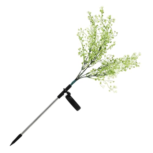 INOOMP Wasserdichte Solar Gartenleuchte Blumenform LED Außenleuchte für Wiese Terrasse Patio ohne Verkabelung Einfache Installation Energiesparend Umweltfreundlich INOOMP Wasserdichte Solar Gartenleuchte Blumenform LED Außenleuchte für Wiese Terrasse Patio ohne Verkabelung Einfache Installation Energiesparend Umweltfreundlich von INOOMP