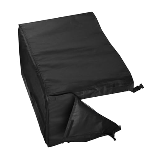 INOOMP Wasserdichter Schutzbezug aus Robustem Oxford-Gewebe Staubdicht und UV-beständig mit Atmungsfunktion für Outdoor Camping und Notfälle Schwarz von INOOMP