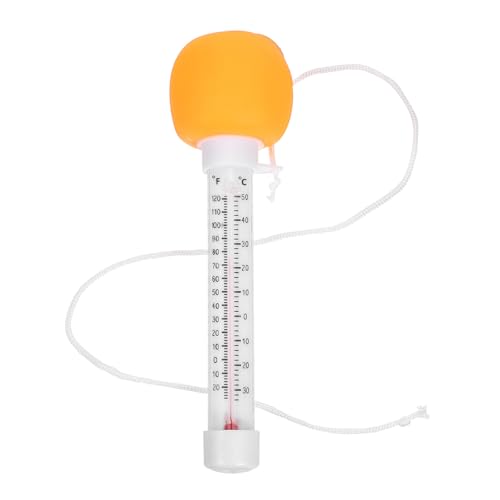 INOOMP Wasserdichtes Pooltemperaturmessgerät, leicht ablesbare Wassertemperaturanzeige, schwimmendes Thermometer für Kinderbad und INOOMP Wasserdichtes Pooltemperaturmessgerät, leicht ablesbare Wassertemperaturanzeige, schwimmendes Thermometer für Kinderbad und von INOOMP