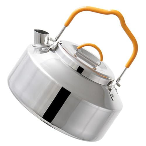 INOOMP Wasserkocher Handgehaltener Campingkessel für Tee und Kaffee Tragbarer Wasserkocher für Outdoor Aktivitäten Rostfrei und Hitzebeständig für Unterwegs INOOMP Wasserkocher Handgehaltener Campingkessel für Tee und Kaffee Tragbarer Wasserkocher für Outdoor Aktivitäten Rostfrei und Hitzebeständig für Unterwegs von INOOMP