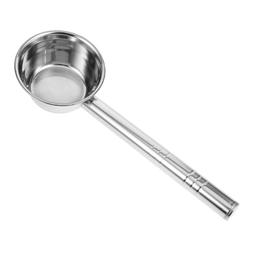 INOOMP Wasserlöffel mit Langem Griff Multifunktionale Schöpfkelle für Küche und Garten Ergonomisches Design Rostfrei für Bequemes Gießen und Servieren von INOOMP