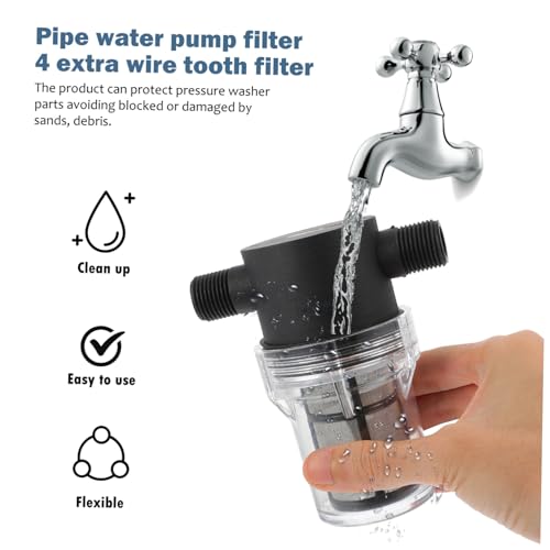 INOOMP Wasserpumpenfilter Außengewinde Mesh Rostfreier Inline Wasserfilter Strainer Für Gartenpumpe Brunnen Tauchpumpe Trinkwasser Vorfilter Kunststoff Edelstahl Nylon INOOMP Wasserpumpenfilter Außengewinde Mesh Rostfreier Inline Wasserfilter Strainer Für Gartenpumpe Brunnen Tauchpumpe Trinkwasser Vorfilter Kunststoff Edelstahl Nylon von INOOMP