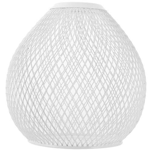 INOOMP Wassertröpfchen Förmiger Metall Lampenschirm Hohlraum Pendelleuchte Abdeckung Retro Stil für Esszimmer Flur Küche Wohnzimmer von INOOMP