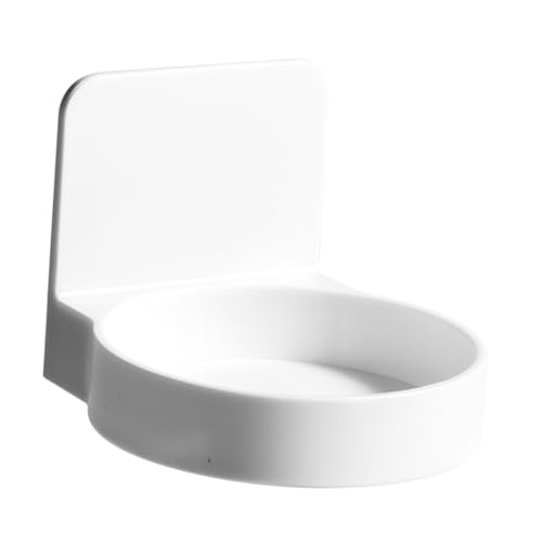 INOOMP Weißes Bohrfreies Badezimmer Wandregal zur Toilettenartikel Aufbewahrung Platzsparender Saugnapf Organizer für Kleine Räume Einfache Montage Stilvolles Design Geeignet für INOOMP Weißes Bohrfreies Badezimmer Wandregal zur Toilettenartikel Aufbewahrung Platzsparender Saugnapf Organizer für Kleine Räume Einfache Montage Stilvolles Design Geeignet für von INOOMP