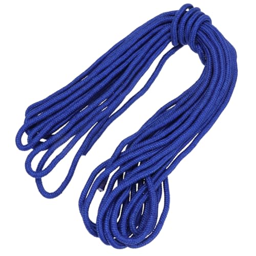INOOMP Wetterbeständiges Nylon Fahnenmastseil Flaggenhalyard Stark Langlebig für Innen Außen Ersatzflaggenleine in Blau von INOOMP