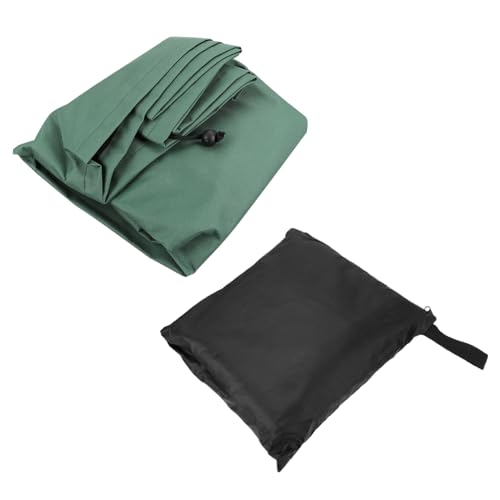 INOOMP Wetterfeste Springbrunnenabdeckung aus Dickem Oxford UV Beständig Abnehmbar mit Elastischem Kordelzug Vollflächiger Schutz für Gartenstatue und Outdoor Dunkelgrün INOOMP Wetterfeste Springbrunnenabdeckung aus Dickem Oxford UV Beständig Abnehmbar mit Elastischem Kordelzug Vollflächiger Schutz für Gartenstatue und Outdoor Dunkelgrün von INOOMP