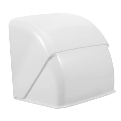 INOOMP Wetterfeste Steckdosenabdeckung Weiß Outdoor Schutzbox für Stromversorgung Langlebiger Kunststoff Einfache Montage Einsetzbar für Garten Balkon Küche und Büro von INOOMP