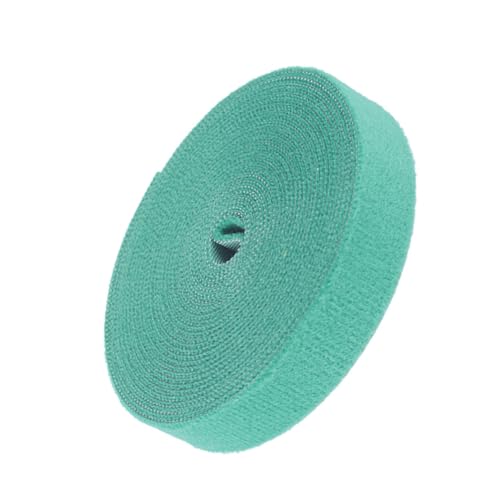 INOOMP Wiederverwendbare Klettband Pflanzenbinder Grün Einstellbare Pflanzenstraps für Blumen Bäume und Zweige Flexibler Pflanzenorganizer zur Rankhilfe und Kabelbefestigung von INOOMP