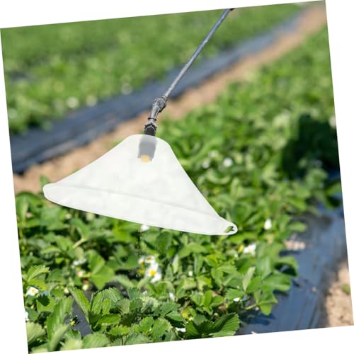 INOOMP Windschutz Sprühdüse für Hochdruck Rucksacksprühgerät Großflächige Nebelzerstäubung mit Windschutzschild Verhindert Sprühnebel Abdrift Gleichmäßige Abdeckung für Garten von INOOMP