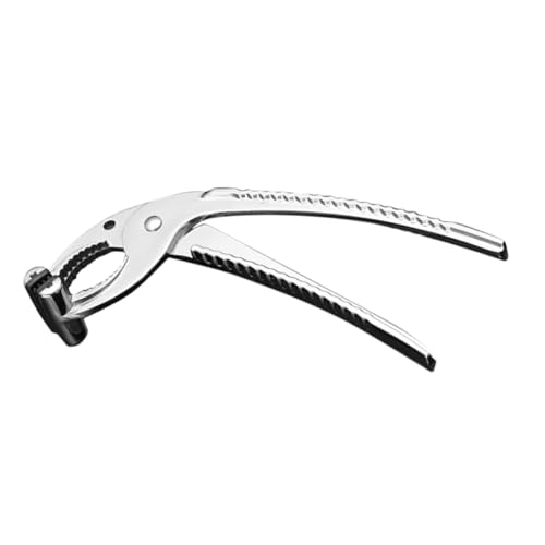 INOOMP Zinklegierung Ofenzange Verbrennungs Grip Clip Hitzebeständig Hochtemperatur Rutschfeste Greiferklammer für Heiße Teller Backblech und Kochgeschirr Vielseitig für Kochen Braten von INOOMP