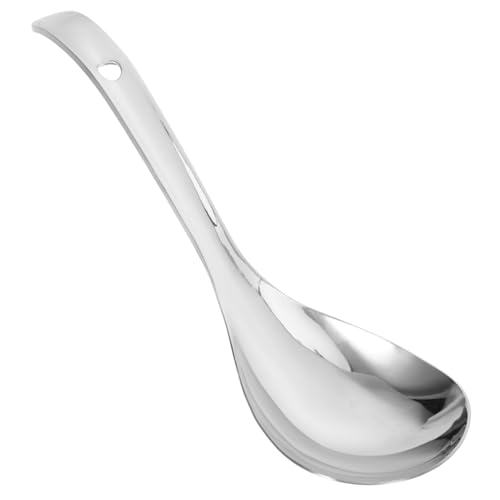 Reislöffel Hitzebeständig Ergonomisches Design Leicht zu Reinigen zum Servieren von Reis Suppen und Nudelportionen Reislöffel Hitzebeständig Ergonomisches Design Leicht zu Reinigen zum Servieren von Reis Suppen und Nudelportionen von INOOMP