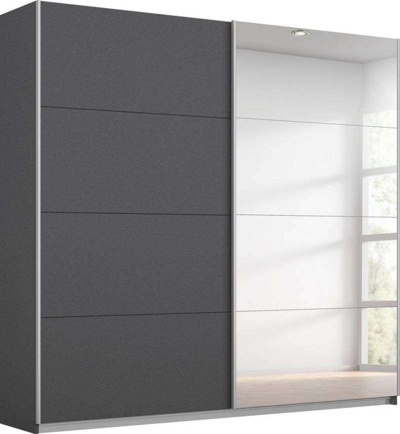 INOSIGN BY RAUCH Schwebetürenschrank Kleiderschrank Schrank Garderobe Schlafzimmerschrank THANOS (in 3 verschiedenen Ausstattungen BASIC/CLASSIC/PREMIUM) Optional mit Spiegel, Metall-Griffleisten alufarben MADE IN GERMANY von INOSIGN BY RAUCH