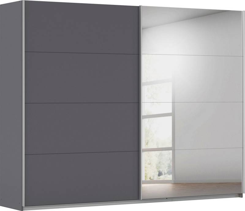 INOSIGN BY RAUCH Schwebetürenschrank Kleiderschrank Schrank Garderobe Schlafzimmerschrank THANOS (in 3 verschiedenen Ausstattungen BASIC/CLASSIC/PREMIUM) Optional mit Spiegel, Metall-Griffleisten alufarben MADE IN GERMANY von INOSIGN BY RAUCH